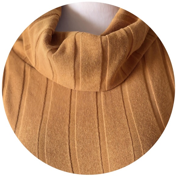 Cowl Neck Sleeveless Sweater Dress - Picture 2 of 2